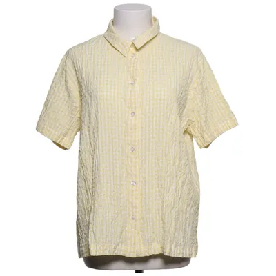 Kortärmad skjorta (Gul, Vit) från Mey Bomull, Polyester