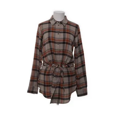 Flanellskjorta (Beige, Brun, Svart) från Geisha Elastan, Polyester, Viskos