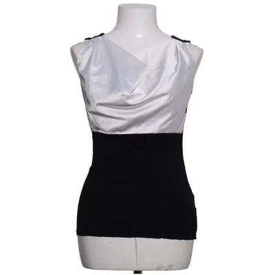 Top (Sort, Hvid) fra Lorsay Elastan, Polyester, Viscose