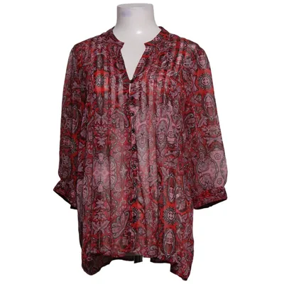 Bluse (Rød, Pink, Sort) fra Jacob Polyester