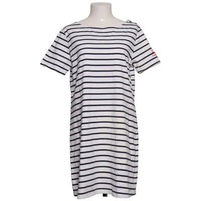 Jurk (Wit, Blauw) van Hampton Republic Katoen