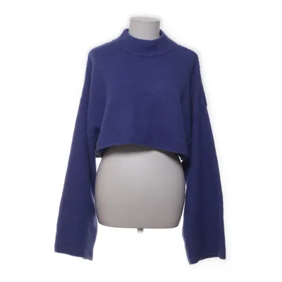 Sweater (Blue) from Monki Polyester, Acrylic, Wool, Elastane