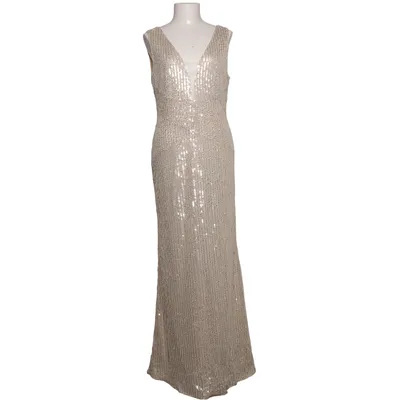 Aftenkjole (Guld) Elastan, Polyester