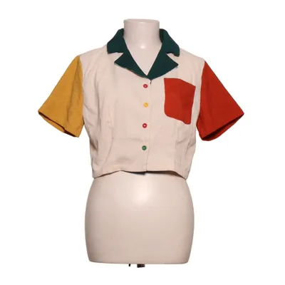 Chemise à manches courtes (Blanc, Multicolore) de Cider Polyester