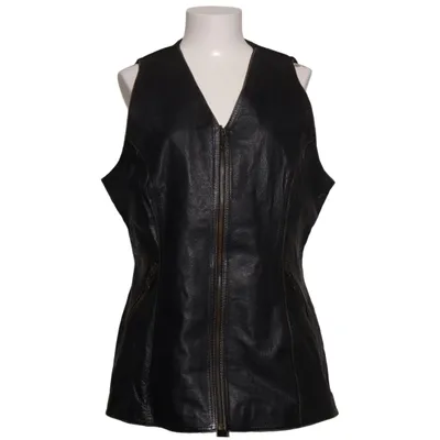 Leather vest (Gray) from Ninetynine Leather