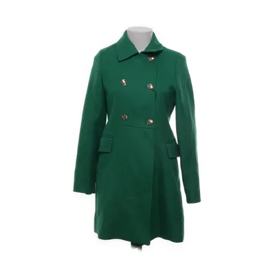 Frakke (Grøn) fra Zara Elastan, Polyester
