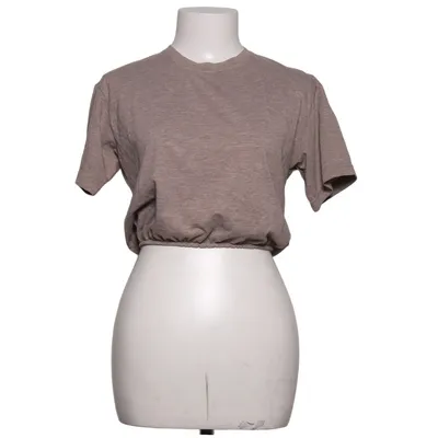 T-shirt (Beige) fra Manda Bomuld, Polyester