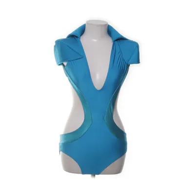 Baddräkt (Blå) från Lady Gaga Elastan, Polyester, Polyuretan