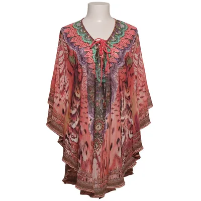 Robe de plage (Rose, Multicolore) de Leana Mode