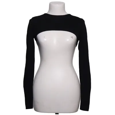 Crop top (Black) from Zara Polyamide, Viscose
