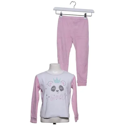 Pajamas (Pink, White) from Pocopiano Cotton, Polyester