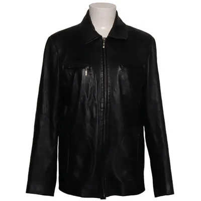 Leather jacket (Black) from Leather Sound Leather