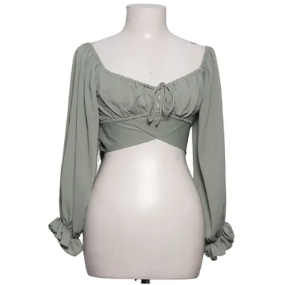 Crop top (Green) from Parallel Lines Elastane, Polyester