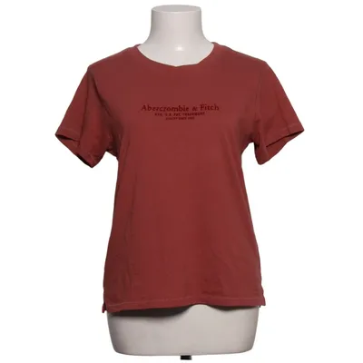 T-shirt (Rouge) de Abercrombie & Fitch Coton, Polyester