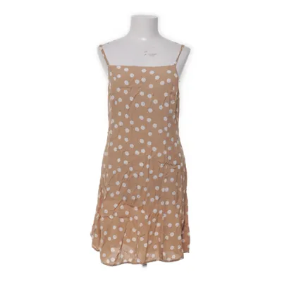 Jurk (Bruin, Wit) van Mango Casual Viscose