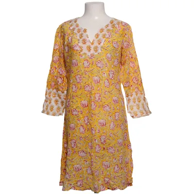 Dress (Yellow, Multicolored) from Ornament Cotton