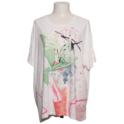 T-shirt (Vit, Flerfärgad) från Steilmann Elastan, Viskos