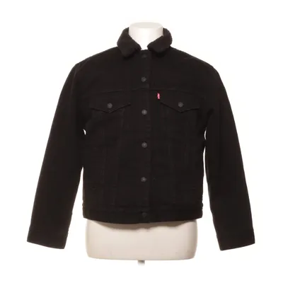 Gevoerde spijkerjas (Zwart) van Levi Strauss & Co Acryl, Polyester, Viscose