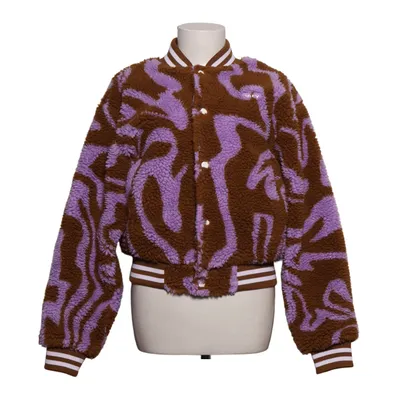 Bomber jacket (Brown, Purple) from Obey Polyester