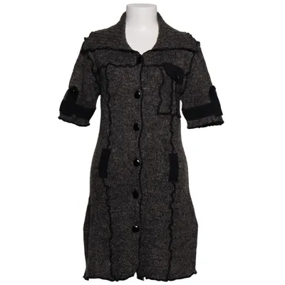 Robe chemise (Gris, Noir) de Diamant Angel Élasthane, Mohair