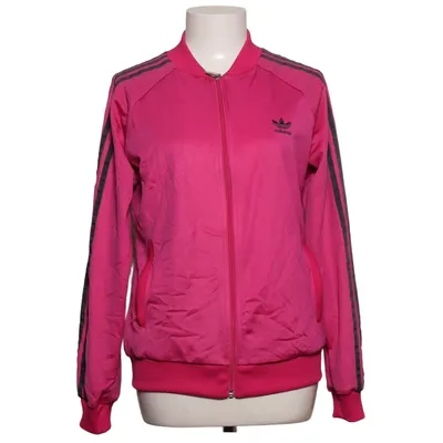Träningsjacka (Rosa, Svart) från Adidas Nylon, Polyester