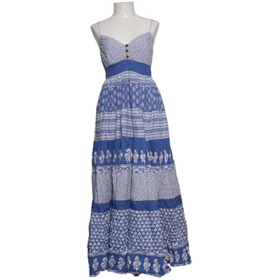 Robe longue (Bleu, Blanc) de C&A Coton
