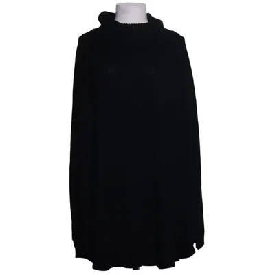 Poncho (Zwart) van Selection by Ulla Popken Merinowol