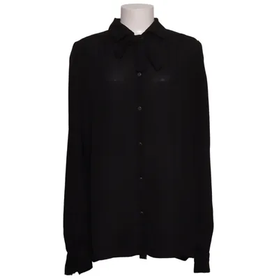 Strikblouse (Zwart) van John Richmond Polyester