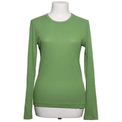 Långärmad t-shirt (Grön) från Uniqlo Elastan, Polyester, Viskos