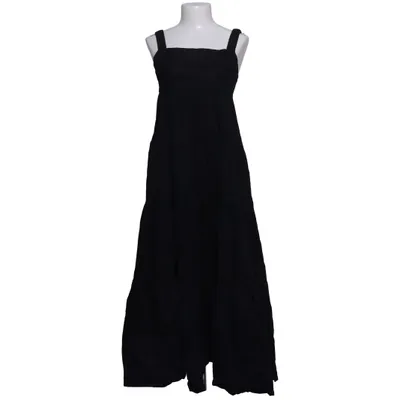 Robe longue (Noir) de Rosa Rosa Coton, Élasthane