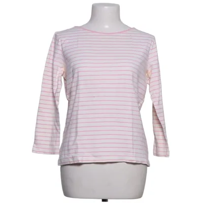 Long sleeve T-shirt (White, Pink) from Hessnatur Cotton
