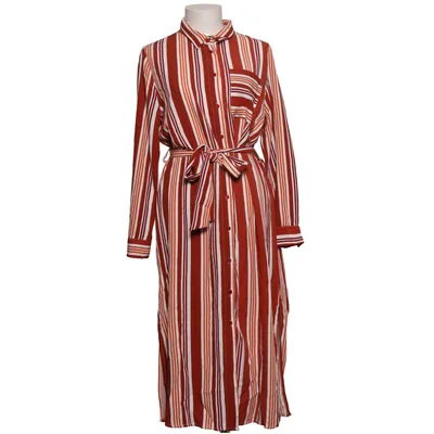 Robe chemise (Marron, Blanc, Orange) de Lawrence Grey Viscose