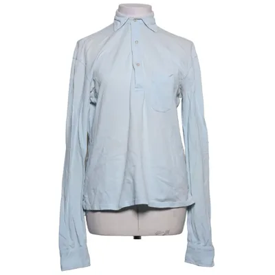 Henley shirt (Blauw) van Af Klercker Katoen