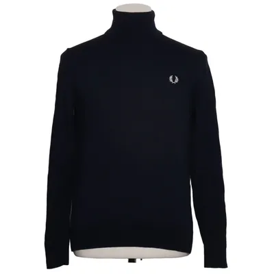 Polotröja (Blå) från Fred Perry Bomull, Ull