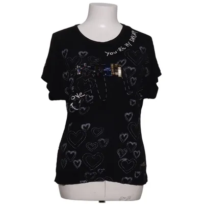 T-shirt (Zwart, Wit) van Desigual