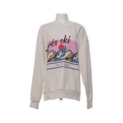 Sweatshirt (Wit, Meerkleurig) van Lindex Kids Polyester, Katoen