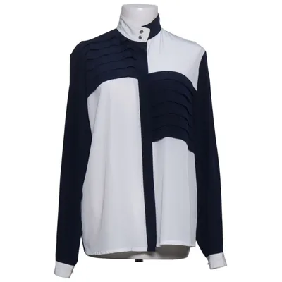 Blouse (Bleu, Blanc) de Yarell Polyester