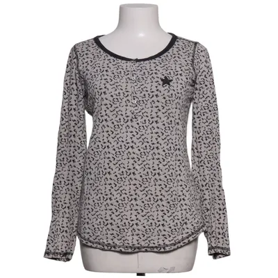 T-shirt à manches longues (Gris, Noir) de Maison Scotch Coton