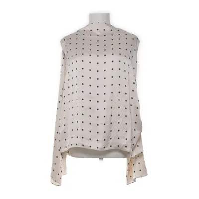 Blouse (Beige, Black) from H&M Polyester