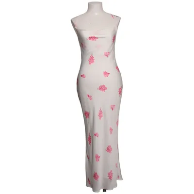 Långklänning (Vit, Rosa) från Adoore Polyester