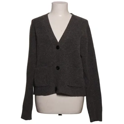 Cardigan (Gris) de Uniqlo Acrylique, Élasthane, Polyamide, Laine