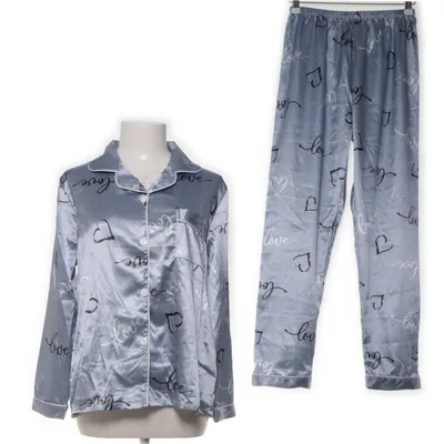 Pyjama (Grijs, Meerkleurig) Elastaan, Polyester