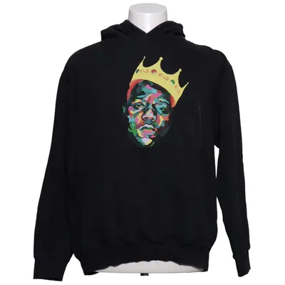Hættetrøje (Sort, Flerfarvet) fra The Notorious B.I.G Bomuld, Polyester