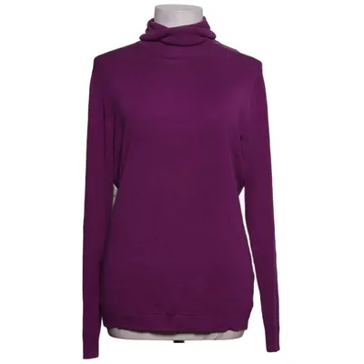 Pul à col roulé (Violet) de S. Milton Élasthane, Polyamide, Soie