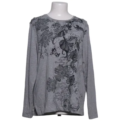 T-shirt à manches longues (Gris, Noir) de Designers Coton, Élasthane
