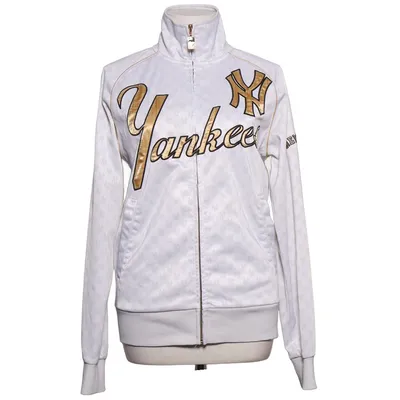 Träningsjacka (Vit, Flerfärgad) från Majestic Athletic Polyester