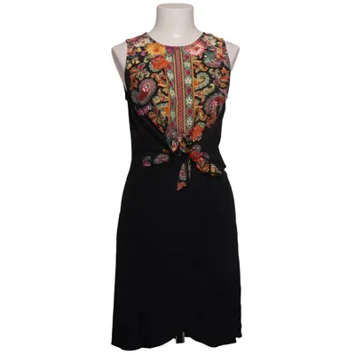 Kjole (Sort, Flerfarvet) fra Desigual Polyester, Viscose