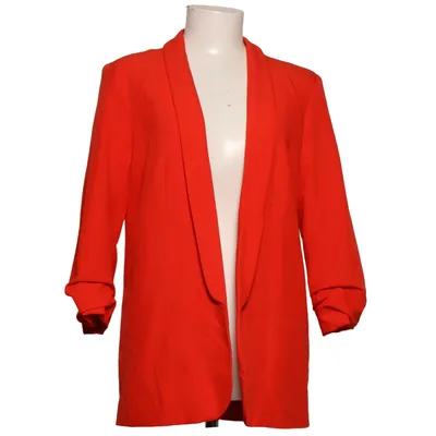 Blazer (Rouge) de Pieces Élasthane, Polyester, Viscose
