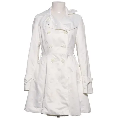 Trench coat (White) from Atmosphere Polyester