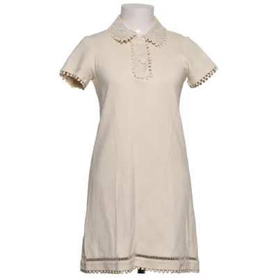 Dress (Beige) from Bally Acetate, Cotton